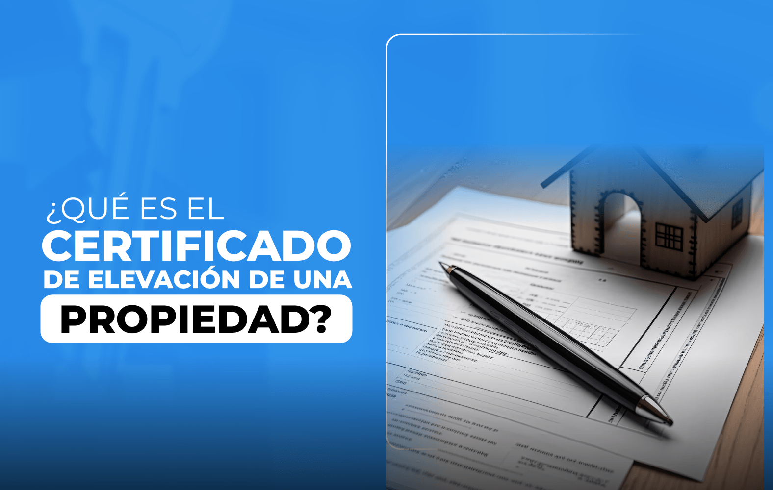 ¿Para qué sirve el certificado de elevación de una propiedad?